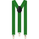 Boys Adjustable Green 65Cms Suspenders