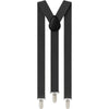 Boys Adjustable Gunmetal 65Cms Suspenders