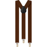 Boys Adjustable Brown 65Cms Suspenders