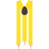 Boys Adjustable Yellow 65Cms Suspenders