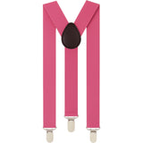 Boys Adjustable Dark Pink 65Cms Suspenders