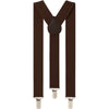 Boys Adjustable Dark Brown 65Cms Suspenders