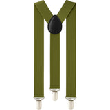 Boys Adjustable Olive 65Cms Suspenders