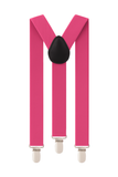 Boys Adjustable Magenta 65Cms Suspenders
