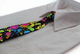 Kids Boys Multicoloured Patterned Elastic Neck Tie - Splash