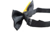 Boys Warm Yellow Two Tone Layer Bow Tie