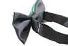 Boys Bottle Green Two Tone Layer Bow Tie