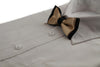 Boys Gold Two Tone Layer Bow Tie