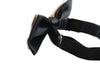 Boys Gold Two Tone Layer Bow Tie
