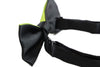 Boys Olive Green Two Tone Layer Bow Tie