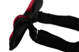 Boys Dark Red Two Tone Layer Bow Tie