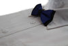 Boys Navy Two Tone Layer Bow Tie