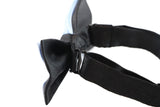 Boys Light Blue Two Tone Layer Bow Tie