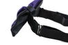 Boys Dark Purple Two Tone Layer Bow Tie