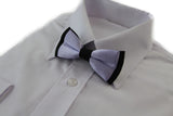 Boys Lavender Two Tone Layer Bow Tie