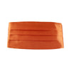 Mens Orange Adjustable Cummerbund