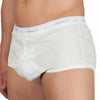 4 x Jockey White Y-Front Mens Underwear Briefs Trunks Plus Size