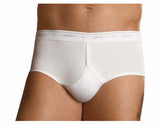 5 x Jockey White Y-Front Mens Underwear Briefs Trunks Plus Size