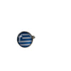 Mens Greece Greek Flag Round Cufflinks