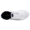 Mens Dunlop Classic Canvas Volleys Sneakers Casual White Navy Shoes