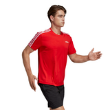 5 x Adidas Mens D2d 3-Stripes Training Active Tee T-Shirt