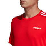 2 x Adidas Mens D2d 3-Stripes Training Active Tee T-Shirt