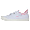 Dunlop Volleys Womens International Low Canvas Casual Shoes Lace White Pink