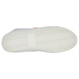 Dunlop Volleys Womens International Low Canvas Casual Shoes Lace White Pink