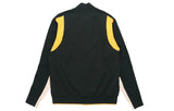 Adidas Mens Black/Black/Real Gold Vrct Varsity Collegiate Zipup Jacket