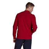 Adidas Mens Red/Blue Id Knit Track Comfy Casual Top Jumper