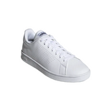 Adidas Mens White Advantage Base Casual Tennis Shoes
