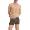 3 Pairs X Bonds Mens Everyday Trunks Cotton Leaf Print Pack