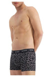 6 x Mens Bonds Guyfront Trunks Underwear Grey Leopard Print