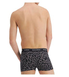 3 x Mens Bonds Guyfront Trunks Underwear Grey Leopard Print