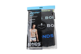 20 Pairs X Bonds Mens Hipster Briefs Black With Multicoloured Logo As1