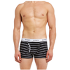 18 X Bonds Mens Guyfront Trunks Underwear Black / Grey Stripe