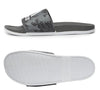 Adidas Mens Grey/White Adilette Comfort Sandals Slides