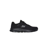 Mens Skechers Go Walk 7  Black/ Black Lace Up Sneaker Shoes