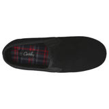 Grosby Blake 2 Slippers Mens Slipper Black Slip On Slippers