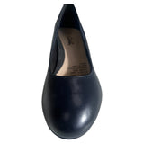 Grosby Ivy Navy Closed Toe Thick Heels Casual Work Ladies Womens Shoes