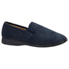 Grosby Richard Slippers Mens Casual Slip On Corduroy Navy Shoes