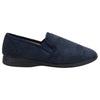 Grosby Richard Slippers Mens Casual Slip On Corduroy Navy Shoes