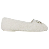 Grosby Womens Snuggly Comfortable Home Slippers Cream