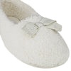 Grosby Womens Snuggly Comfortable Home Slippers Cream