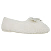Grosby Womens Snuggly Comfortable Home Slippers Cream