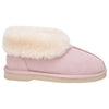 Grosby Womens Ugg Short Boots Suede Sheepskin Princess Pink Slippers