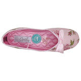 Grosby Womens Vera Comfortable Printed Slippers Pale Pink