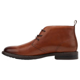 Hush Puppies Harbour Boots Mens Lace Up Shoes Leather Tan Burnish