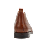 Hush Puppies Harbour Boots Mens Lace Up Shoes Leather Tan Burnish