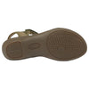 Hush Puppies Womens Amazing Sage Slip On Leather Slides Sandals